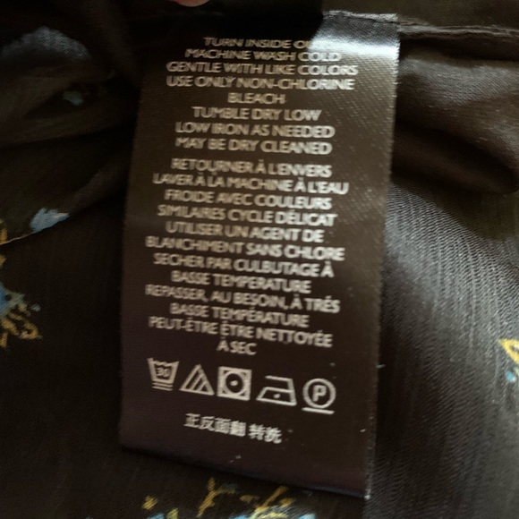 Free People The Edge Of Love Jumpsuit Black Motif Sz XS - Picture 7 of 10